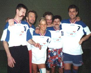 von links nach rechts: Ulf,Harri,Susi,Achim,Fevzi und Michael